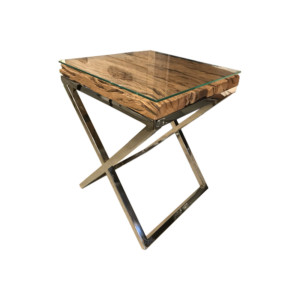 Bed Side Table 5" Brown Colour