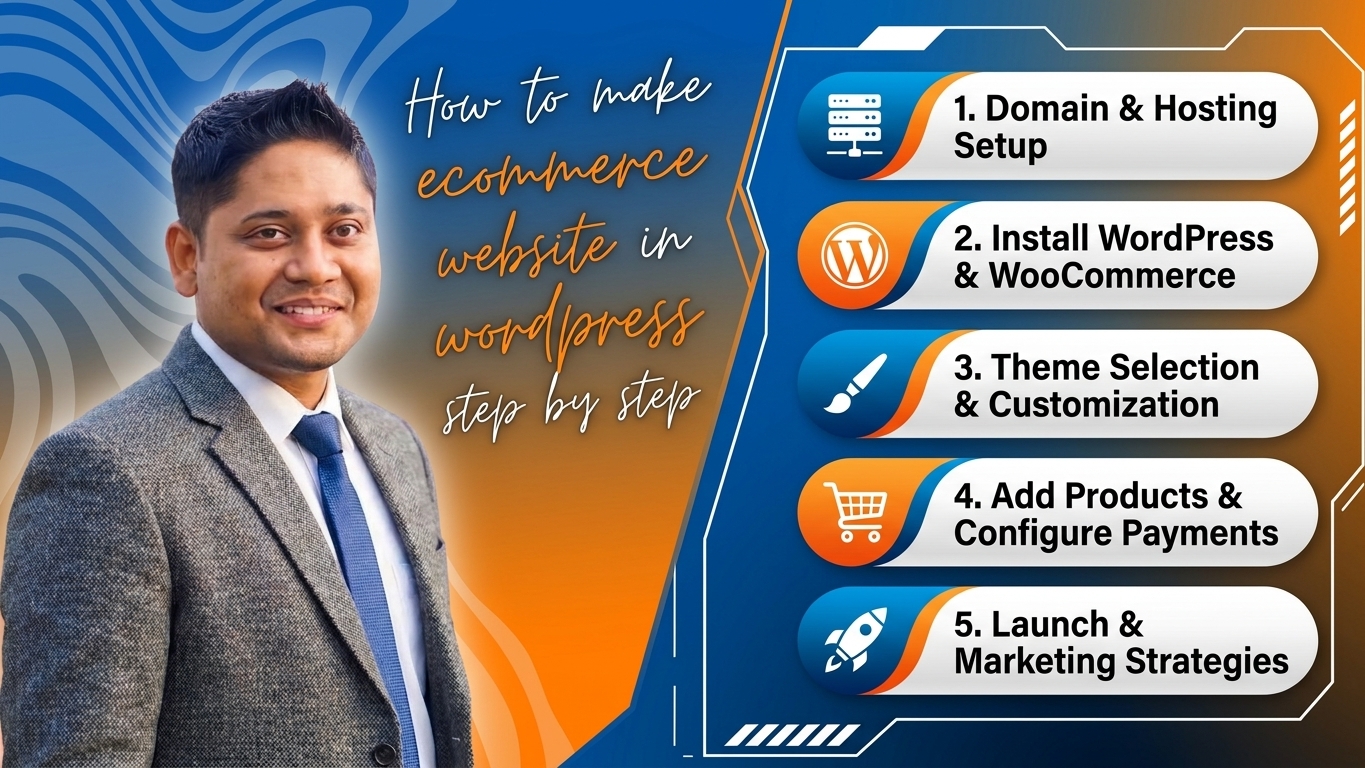 How to make ecommerce website in wordpress step by step